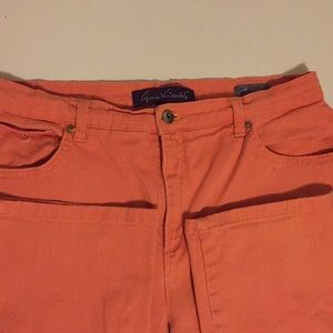Peach Gloria Vanderbilt Jeans Size 14P. So Fun!